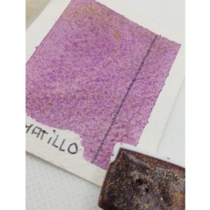 Les aquarelles pailletées